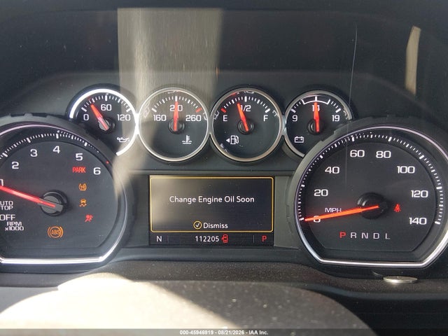 Aukcja sprzedaży 2022 Chevrolet Silverado 1500 Ltd 2wd  Short Bed Custom, vin: 3GCPWBEK1NG114871, numer aukcji: 45946919