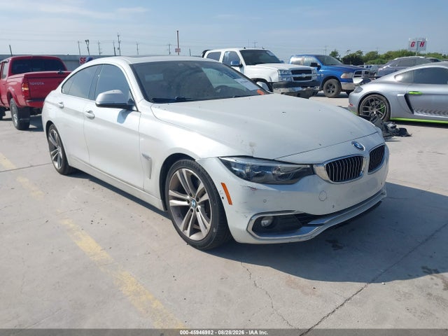 2018 Bmw 430i Gran Coupe მანქანა იყიდება აუქციონზე, vin: WBA4J1C54JBG80860, აუქციონის ნომერი: 45946982