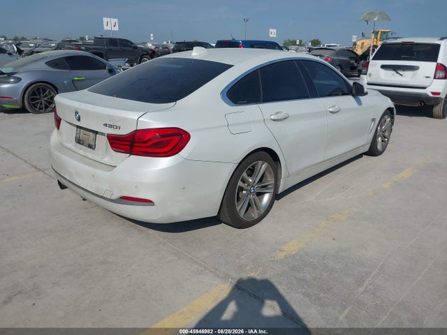 Aukcja sprzedaży 2018 Bmw 430i Gran Coupe, vin: WBA4J1C54JBG80860, numer aukcji: 45946982