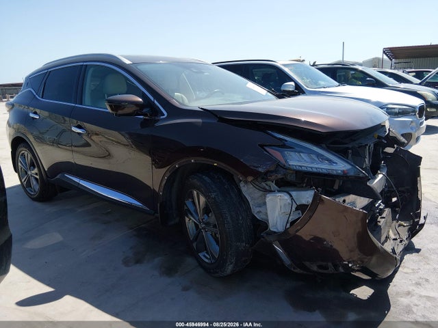 Продаж на аукціоні авто 2019 Nissan Murano Platinum, vin: 5N1AZ2MJ7KN139312, номер лоту: 45946994