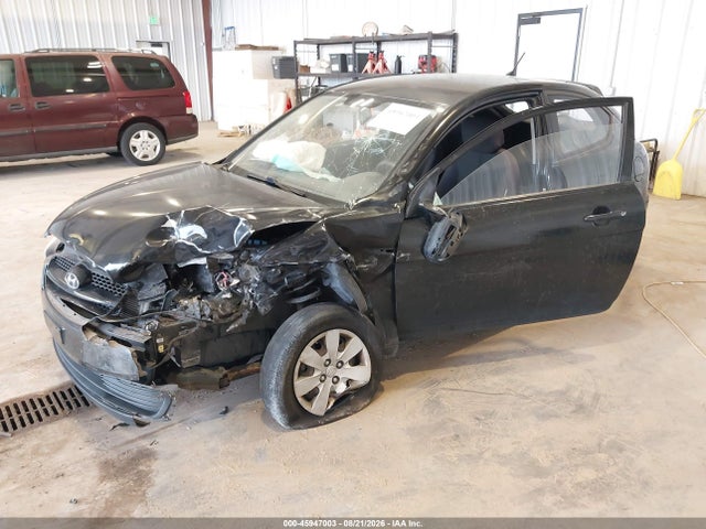 2010 Hyundai Accent Gs მანქანა იყიდება აუქციონზე, vin: KMHCM3AC2AU158485, აუქციონის ნომერი: 45947003
