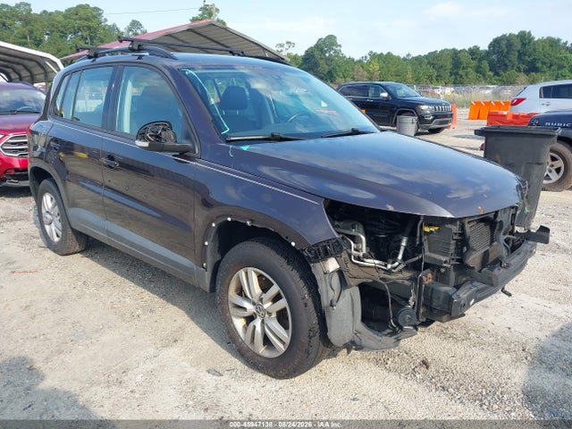 2016 Volkswagen Tiguan S მანქანა იყიდება აუქციონზე, vin: WVGBV7AX3GW576778, აუქციონის ნომერი: 45947138