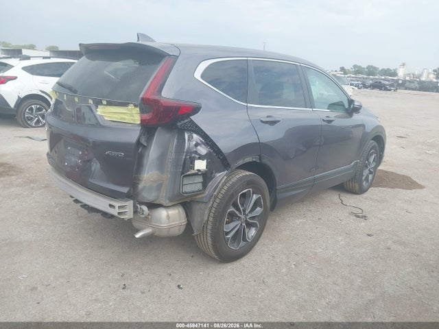 2020 Honda Cr-v Awd Ex-l მანქანა იყიდება აუქციონზე, vin: 7FARW2H80LE010646, აუქციონის ნომერი: 45947141