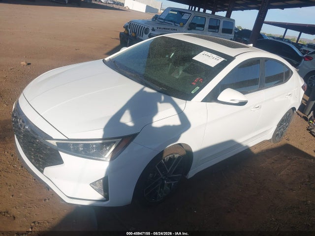 Продаж на аукціоні авто 2020 Hyundai Elantra Sport, vin: KMHD04LB0LU100629, номер лоту: 45947155
