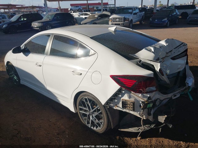 Продаж на аукціоні авто 2020 Hyundai Elantra Sport, vin: KMHD04LB0LU100629, номер лоту: 45947155