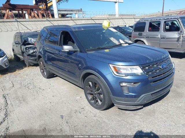 2018 Ford Explorer Xlt მანქანა იყიდება აუქციონზე, vin: 1FM5K7D84JGA25688, აუქციონის ნომერი: 45947294