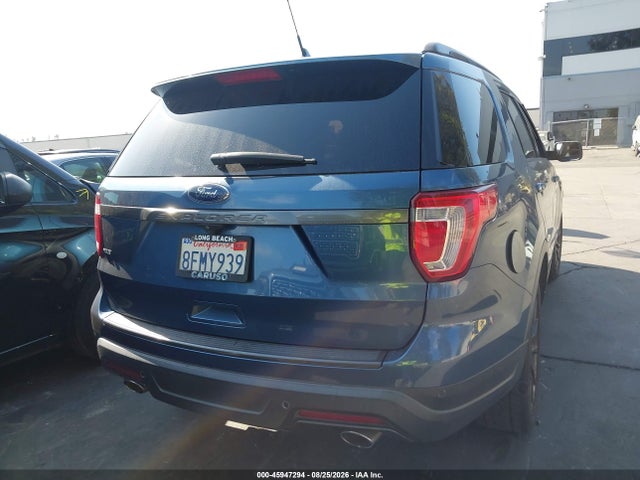 2018 Ford Explorer Xlt მანქანა იყიდება აუქციონზე, vin: 1FM5K7D84JGA25688, აუქციონის ნომერი: 45947294