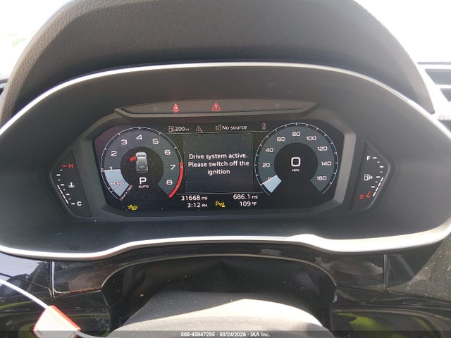 Aukcja sprzedaży 2025 Audi Q3 Premium 45 Tfsi S Line Quattro Tiptronic, vin: WA1DECF36S1058563, numer aukcji: 45947295
