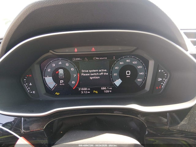 Aukcja sprzedaży 2025 Audi Q3 Premium 45 Tfsi S Line Quattro Tiptronic, vin: WA1DECF36S1058563, numer aukcji: 45947295