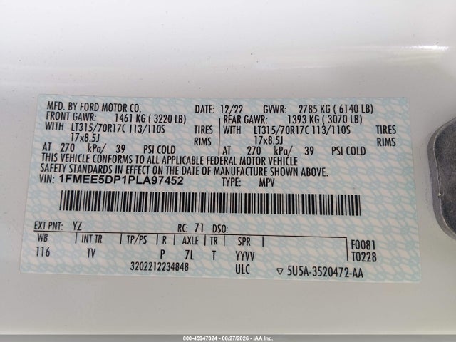 Ford Bronco Wildtrak 2023 1FMEE5DP1PLA97452 Image 9