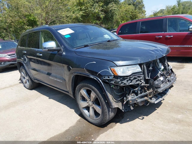 45947329 :رقم المزاد ، 1C4RJFCG9EC233011 vin ، 2014 Jeep Grand Cherokee Overland مزاد بيع