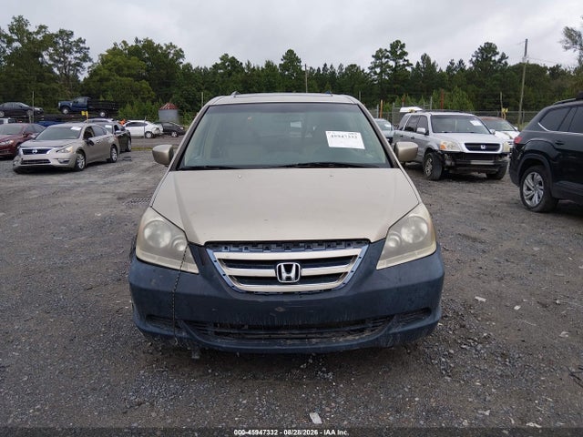 2005 Honda Odyssey Ex-l მანქანა იყიდება აუქციონზე, vin: 5FNRL387X5B113335, აუქციონის ნომერი: 45947332