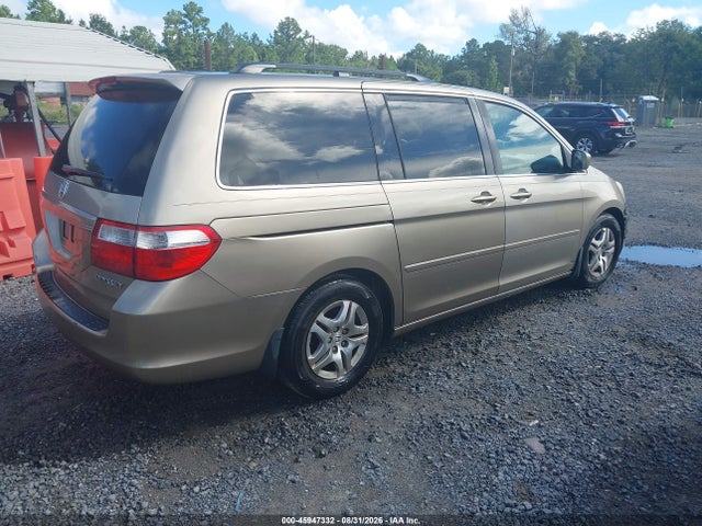 2005 Honda Odyssey Ex-l მანქანა იყიდება აუქციონზე, vin: 5FNRL387X5B113335, აუქციონის ნომერი: 45947332