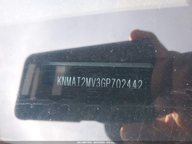 45947336 :رقم المزاد ، KNMAT2MV3GP702442 vin ، 2016 Nissan Rogue Sv مزاد بيع