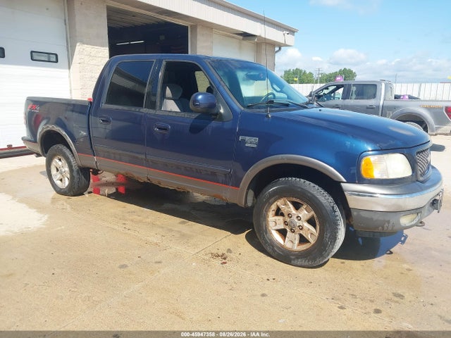 2002 Ford F-150 Lariat/xlt მანქანა იყიდება აუქციონზე, vin: 1FTRW08LX2KB18388, აუქციონის ნომერი: 45947358