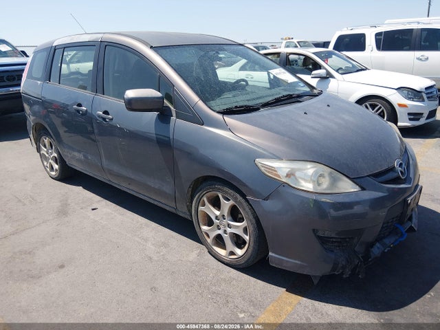 2010 Mazda Mazda5 Sport მანქანა იყიდება აუქციონზე, vin: JM1CR2W30A0387375, აუქციონის ნომერი: 45947368
