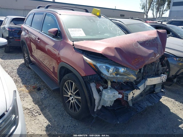 Toyota Highlander Se 2017 5TDKZRFH3HS524414 main image