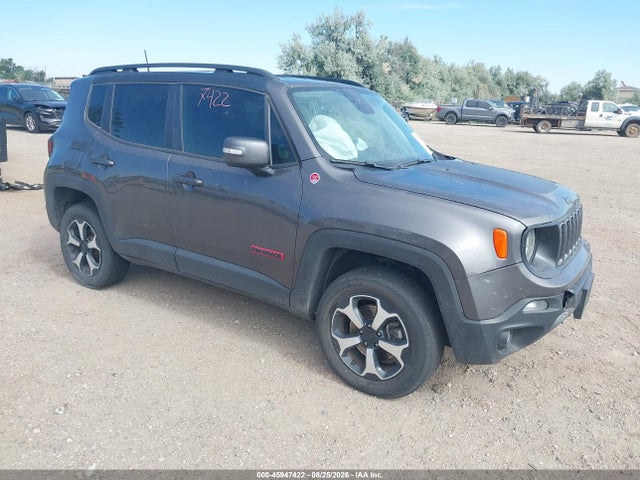 Auction sale of the 2019 Jeep Renegade Trailhawk 4x4, vin: ZACNJBC13KPK48210, lot number: 45947422