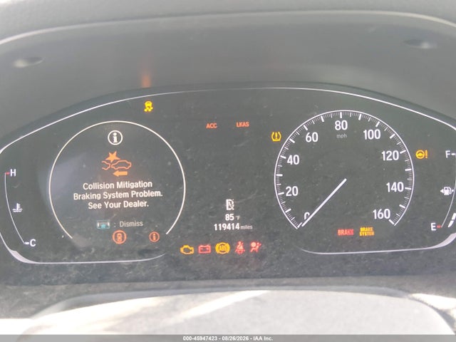 2018 Honda Accord Sport მანქანა იყიდება აუქციონზე, vin: 1HGCV1F32JA251136, აუქციონის ნომერი: 45947423