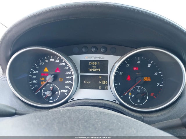 Aukcja sprzedaży 2009 Mercedes-benz Ml 63 Amg 4matic, vin: 4JGBB77E19A455777, numer aukcji: 45947426