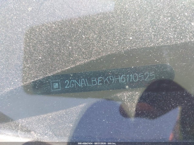 45947434 :رقم المزاد ، 2GNALBEK9H6110525 vin ، 2017 Chevrolet Equinox Ls مزاد بيع