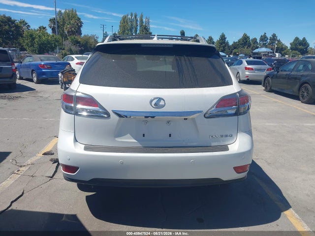45947524 :رقم المزاد ، 2T2ZK1BA7FC193450 vin ، 2015 Lexus Rx 350 مزاد بيع