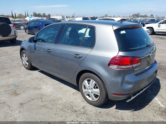 2012 Volkswagen Golf 2.5l 4-door მანქანა იყიდება აუქციონზე, vin: WVWDB7AJ0CW249766, აუქციონის ნომერი: 45947547
