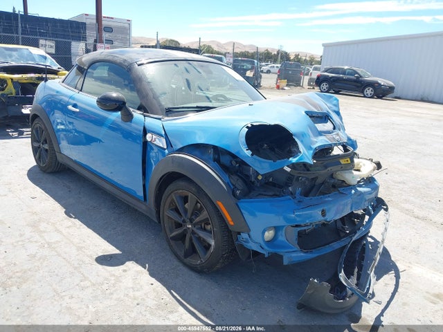 Продажа на аукционе авто 2013 Mini Coupe Cooper S, vin: WMWSX3C51DT409137, номер лота: 45947552