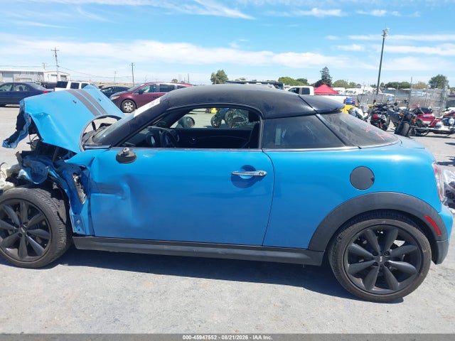 Продажа на аукционе авто 2013 Mini Coupe Cooper S, vin: WMWSX3C51DT409137, номер лота: 45947552