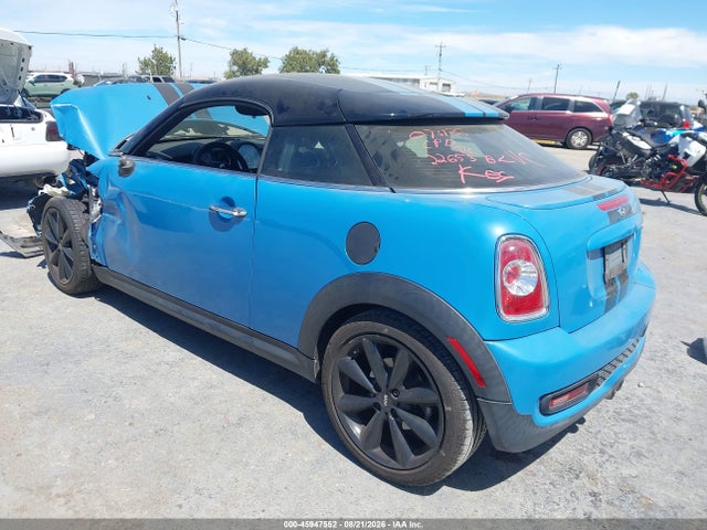 Продажа на аукционе авто 2013 Mini Coupe Cooper S, vin: WMWSX3C51DT409137, номер лота: 45947552