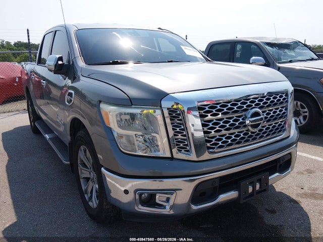 45947580 :رقم المزاد ، 1N6AA1E69HN574189 vin ، 2017 Nissan Titan Sv مزاد بيع