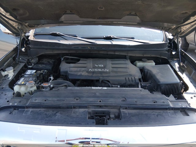 45947580 :رقم المزاد ، 1N6AA1E69HN574189 vin ، 2017 Nissan Titan Sv مزاد بيع