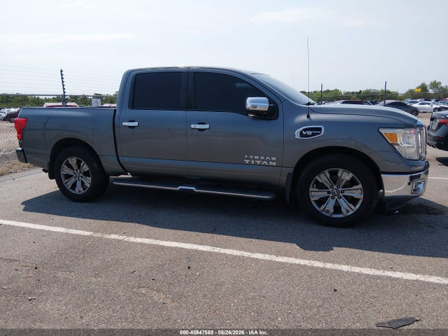 45947580 :رقم المزاد ، 1N6AA1E69HN574189 vin ، 2017 Nissan Titan Sv مزاد بيع
