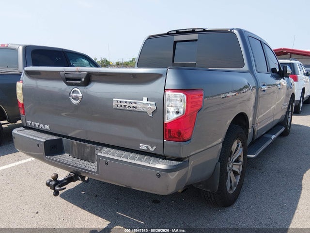 45947580 :رقم المزاد ، 1N6AA1E69HN574189 vin ، 2017 Nissan Titan Sv مزاد بيع