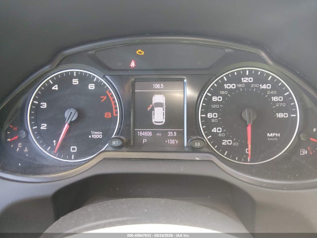 45947633 :رقم المزاد ، WA1WKAFP1BA048645 vin ، 2011 Audi Q5 3.2 Premium Plus مزاد بيع