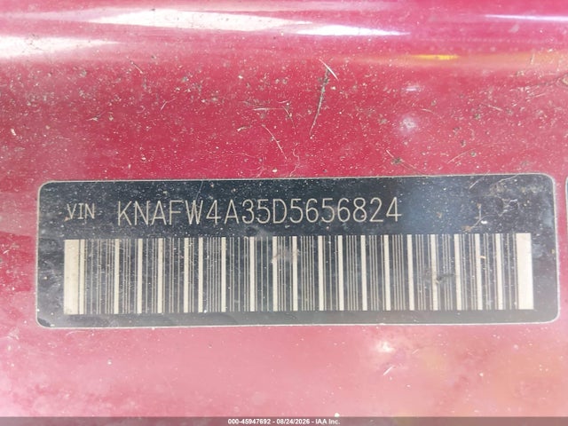 2013 Kia Forte Sx მანქანა იყიდება აუქციონზე, vin: KNAFW4A35D5656824, აუქციონის ნომერი: 45947692