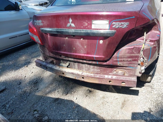 45947706 :رقم المزاد ، ML32F3FJ8KHF08218 vin ، 2019 Mitsubishi Mirage G4 Es مزاد بيع