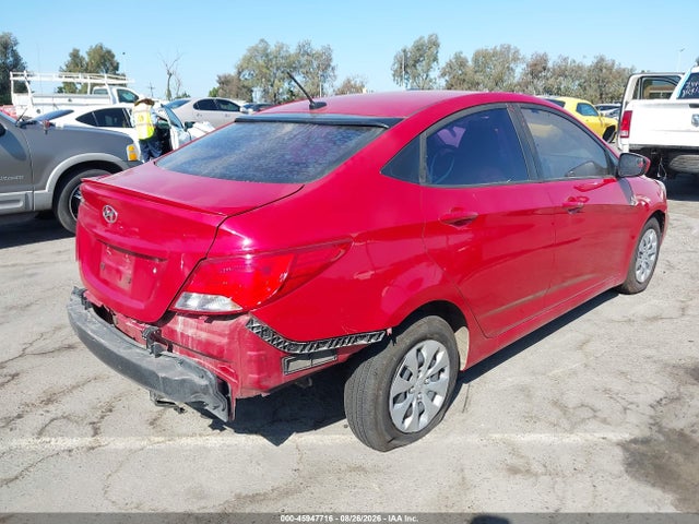 2015 Hyundai Accent Gls მანქანა იყიდება აუქციონზე, vin: KMHCT4AE4FU935363, აუქციონის ნომერი: 45947716