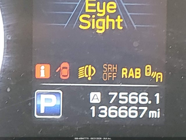 45947770 :رقم المزاد ، 4S4WMARD2K3462731 vin ، 2019 Subaru Ascent Touring مزاد بيع