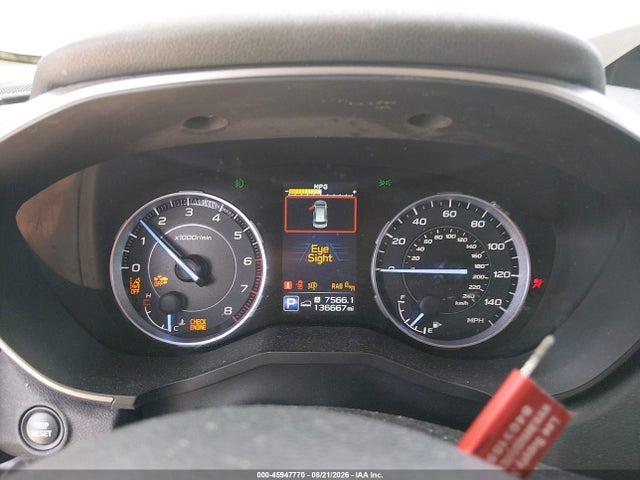 45947770 :رقم المزاد ، 4S4WMARD2K3462731 vin ، 2019 Subaru Ascent Touring مزاد بيع