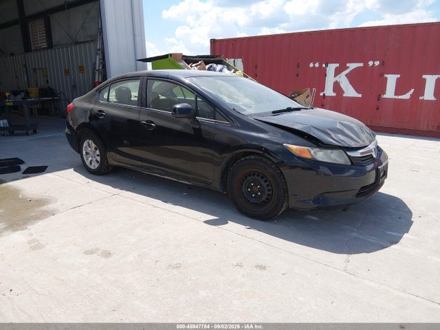 Auction sale of the 2012 Honda Civic Lx, vin: 2HGFB2F50CH322464, lot number: 45947784