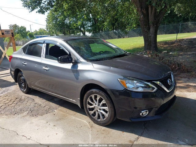 45947793 :رقم المزاد ، 3N1AB7AP9KL606019 vin ، 2019 Nissan Sentra Sv مزاد بيع