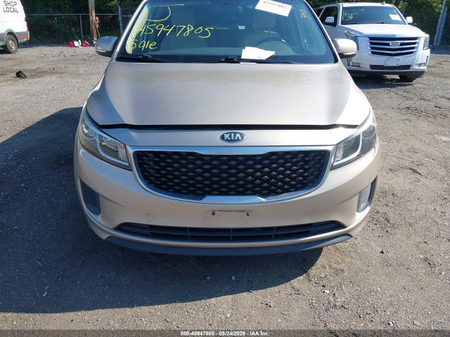 45947805 :رقم المزاد ، KNDMB5C16G6107123 vin ، 2016 Kia Sedona Lx مزاد بيع