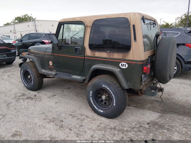 Продаж на аукціоні авто 1995 Jeep Wrangler / Yj Sahara, vin: 1J4FY49S9SP274963, номер лоту: 45947830