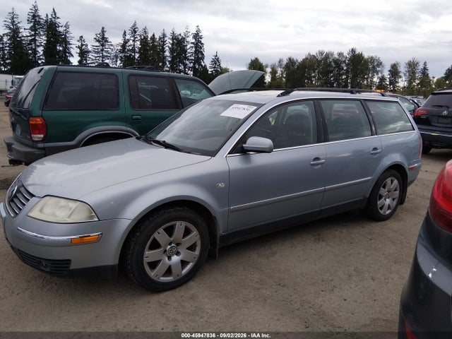 45947836 :رقم المزاد ، WVWYH63B23E015747 vin ، 2003 Volkswagen Passat Glx مزاد بيع