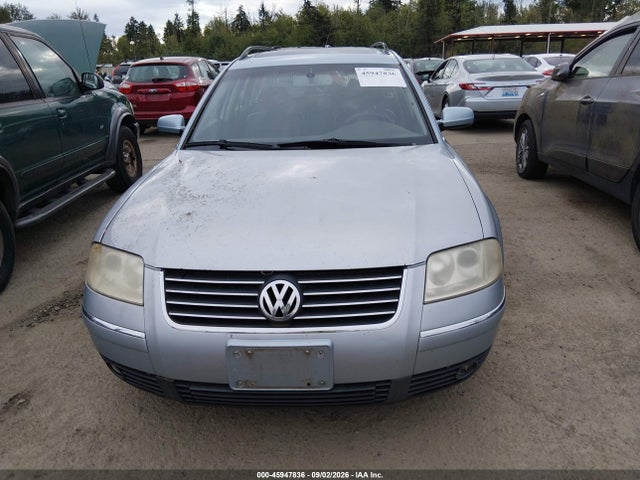45947836 :رقم المزاد ، WVWYH63B23E015747 vin ، 2003 Volkswagen Passat Glx مزاد بيع