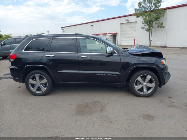 2015 Jeep Grand Cherokee Overland მანქანა იყიდება აუქციონზე, vin: 1C4RJECG6FC906400, აუქციონის ნომერი: 45947873
