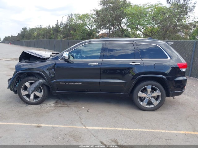 2015 Jeep Grand Cherokee Overland მანქანა იყიდება აუქციონზე, vin: 1C4RJECG6FC906400, აუქციონის ნომერი: 45947873