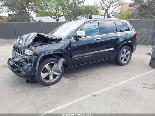 2015 Jeep Grand Cherokee Overland მანქანა იყიდება აუქციონზე, vin: 1C4RJECG6FC906400, აუქციონის ნომერი: 45947873