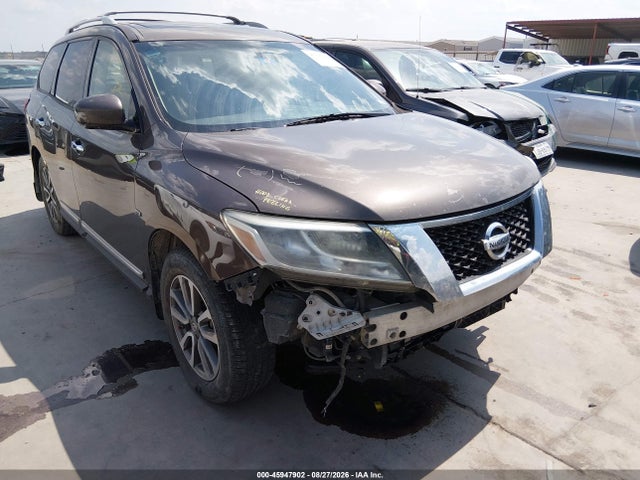 Продаж на аукціоні авто 2015 Nissan Pathfinder Sl, vin: 5N1AR2MM9FC655330, номер лоту: 45947902
